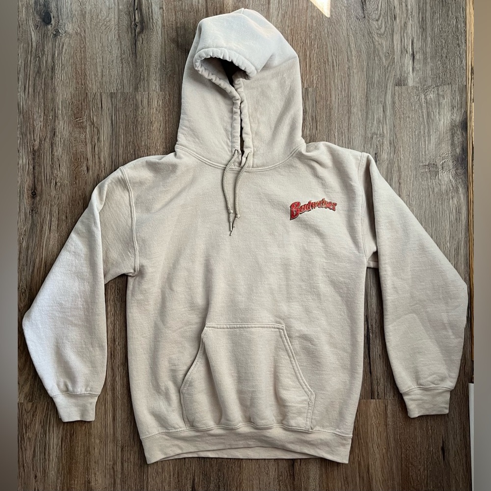 Men’s Vintage Budweiser Firetruck Hoodie